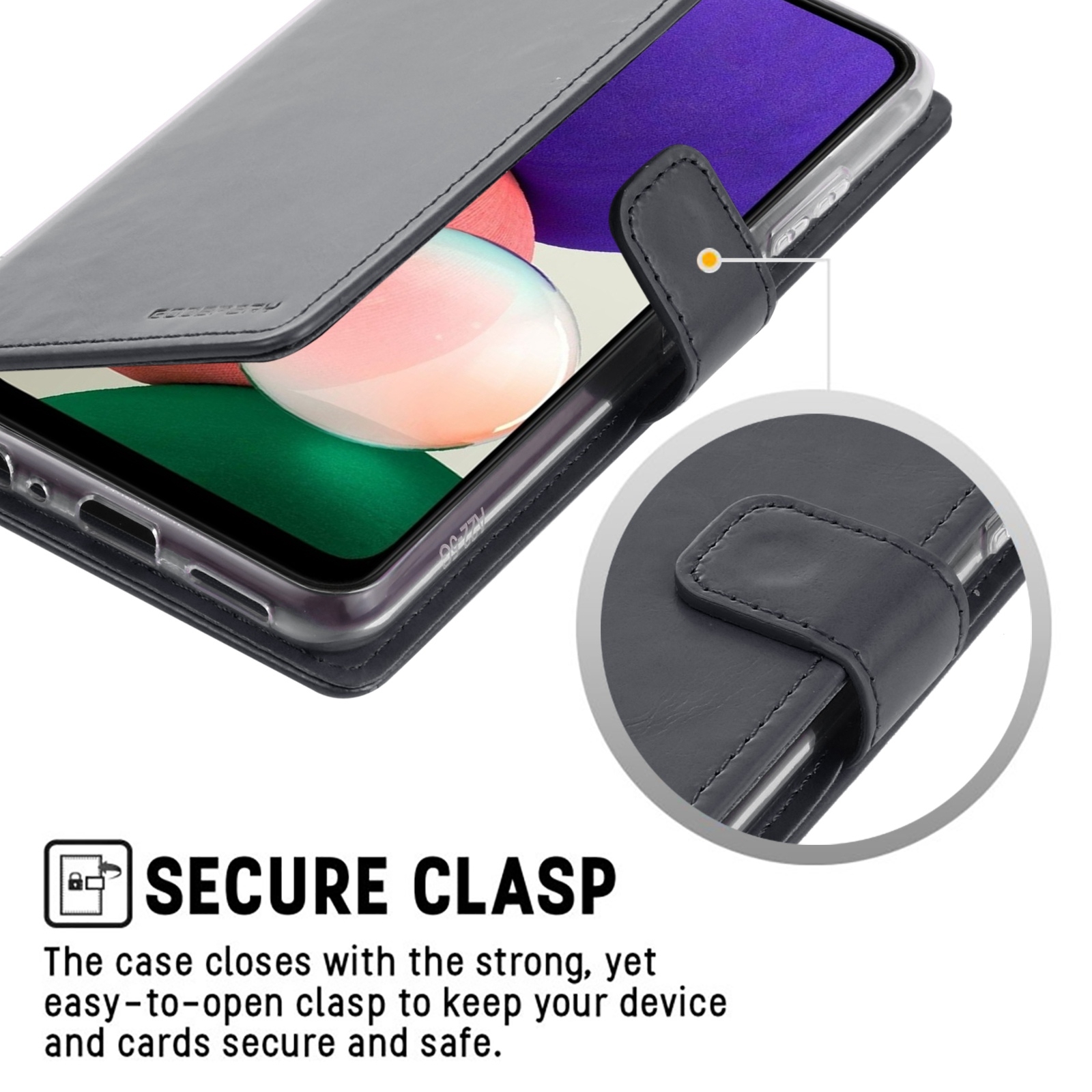 Mercury Blue Moon Diary Cover Case for Samsung Galaxy A22 5G-HotPink