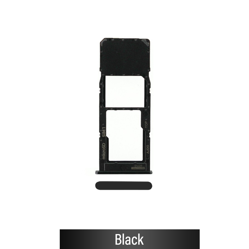 Single SIM Card Tray for Samsung Galaxy A04S A047-Black