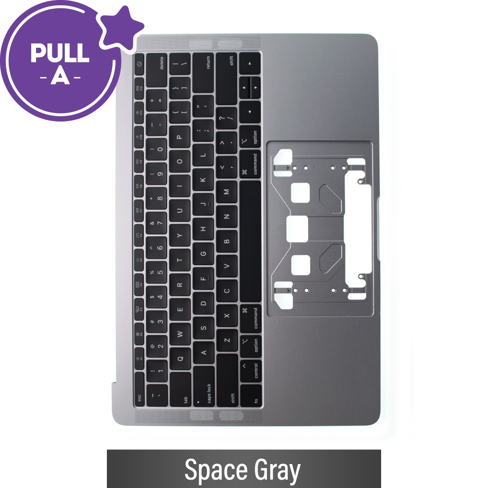 Top Case With Keyboard For MacBook Pro 13" A1708 (PULL-A)-Space Gray