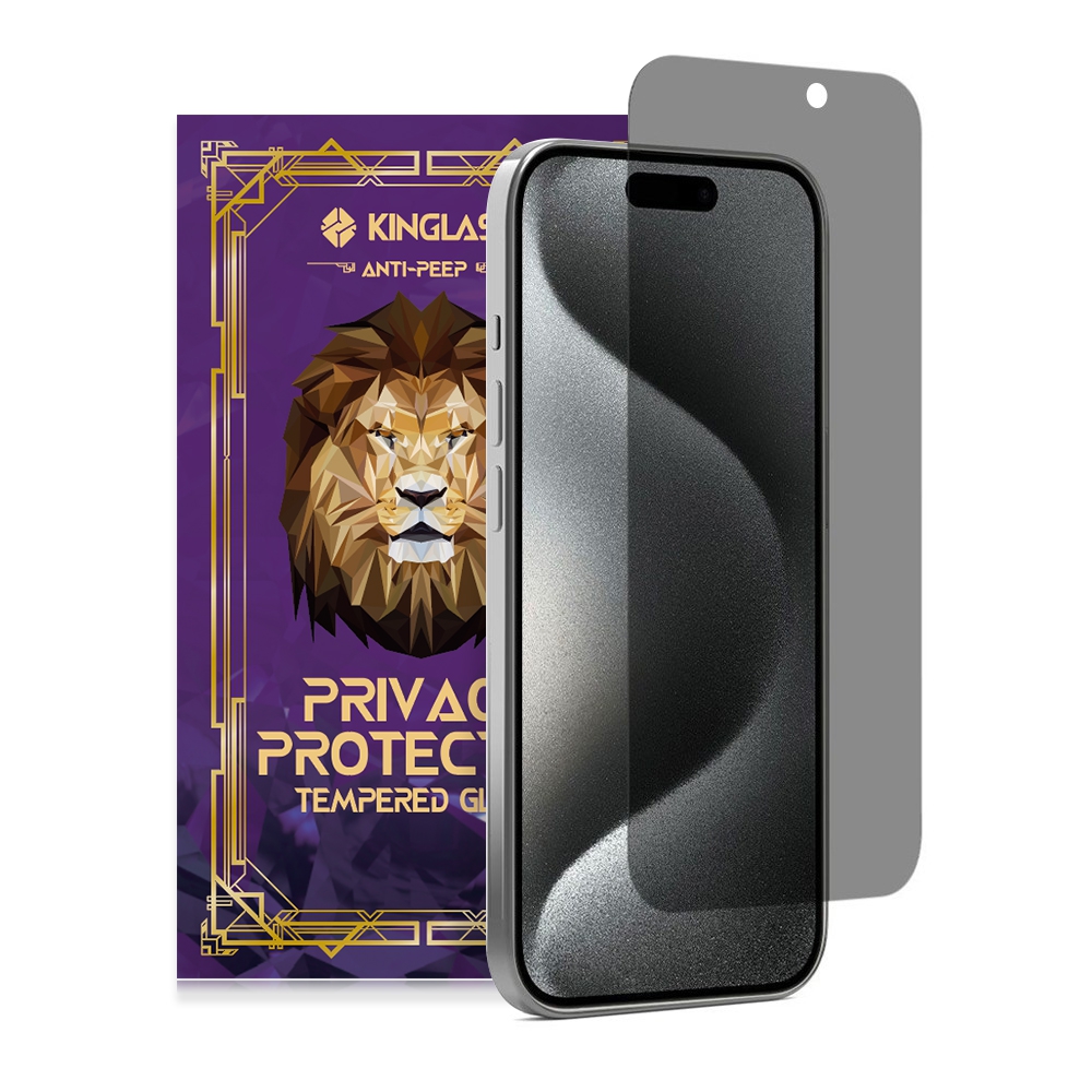 Kinglas Privacy Tempered Glass Screen Protector*iPhone 14 Pro Max