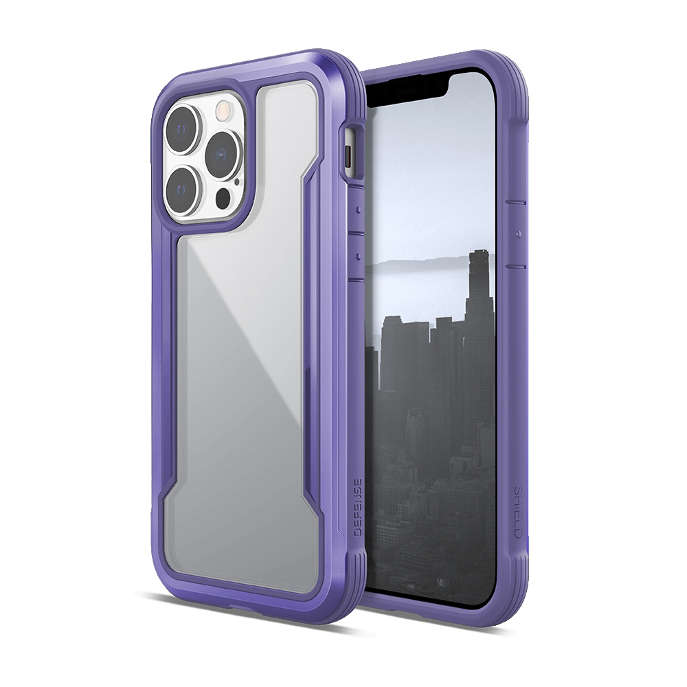 X-doria Original Defense Shield Case Cover for iPhone 13 Pro-Iridescent