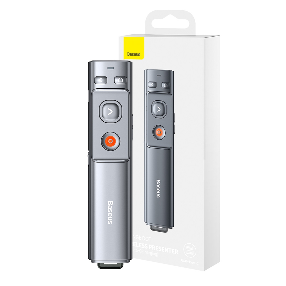 Baseus Orange Dot Wireless Presenter