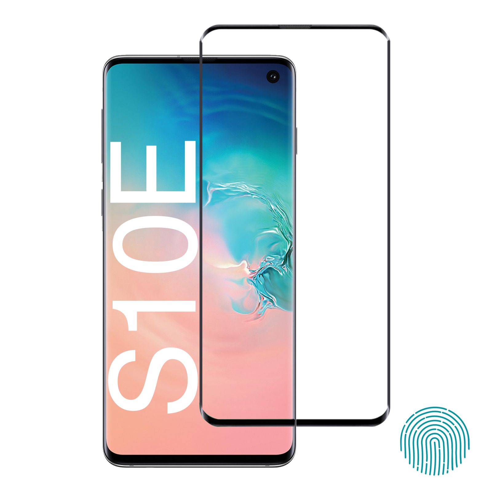 3D Full coverage Tempered Glass Screen Protector FINGERPRINT UNLOCK*Samsung Galaxy S10E