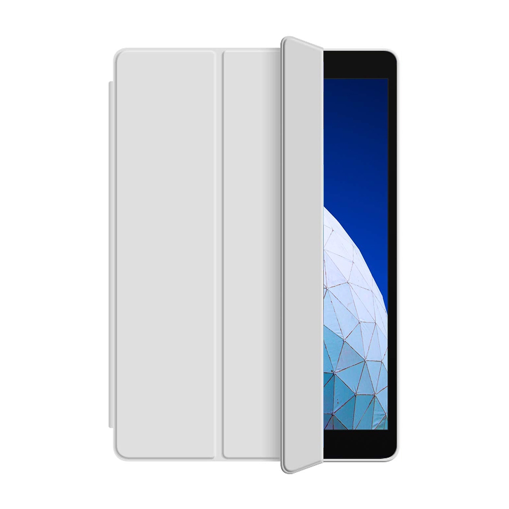 Soft TPU Back Shell Slim Cover Case with Auto Sleep / Wake for iPad Air 3 / Pro 10.5 (2017)-Grey