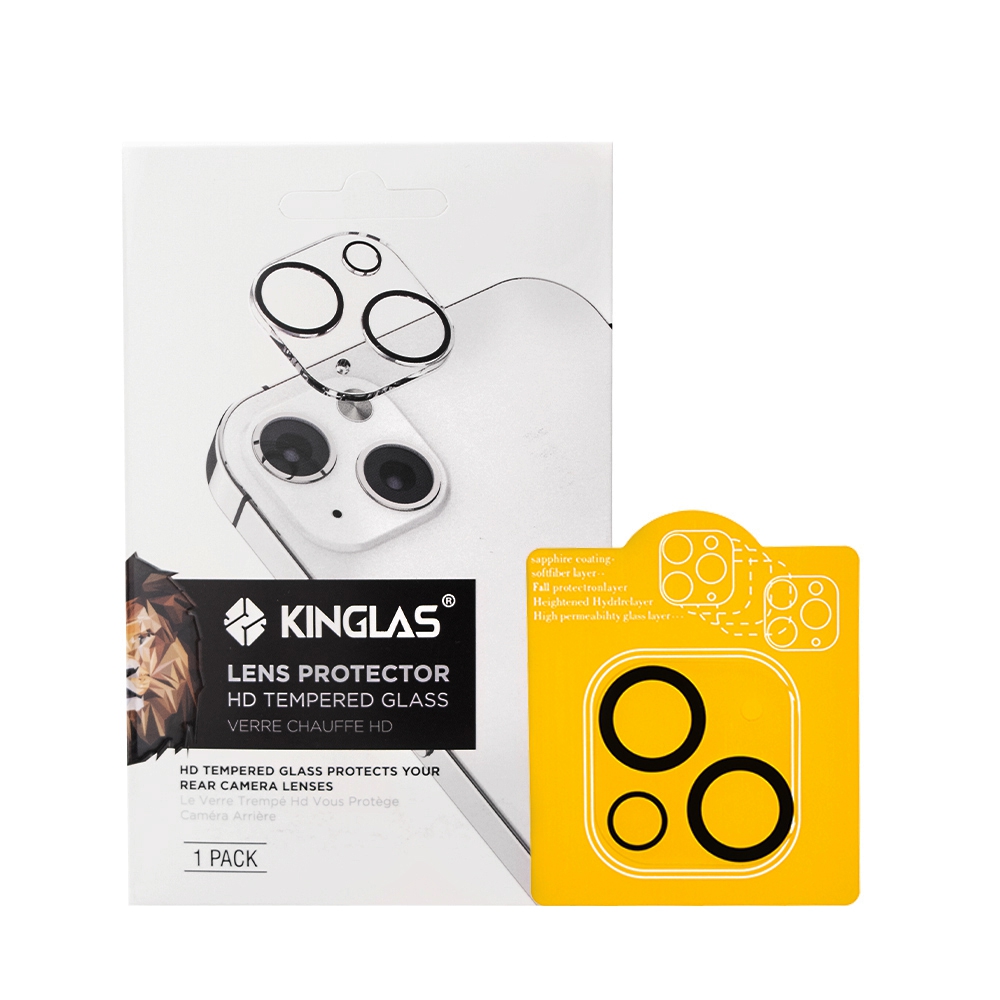 Kinglas 3D Silk Printing Camera Lens Protector Film*iPhone 13 / 13 mini