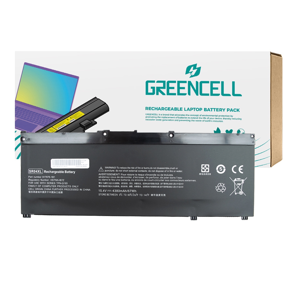 Greencell Battery SR04*HP EliteBook X360 1040 G5