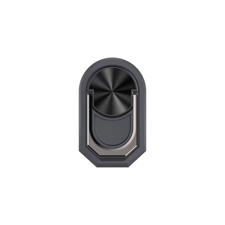 360 Degree Rotation Magentic Ring Phone Holder-Black