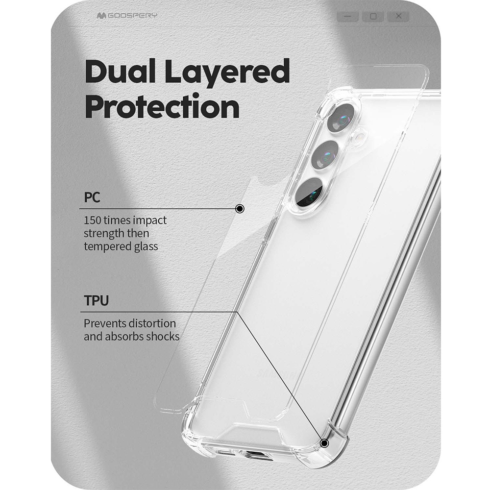 Mercury Super Protect Case Cover for Samsung Galaxy S25