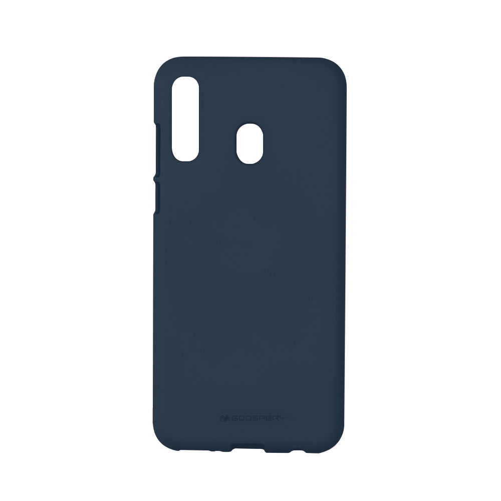 Mercury Soft Feeling Jelly Case for Samsung Galaxy A20 A30-Navy