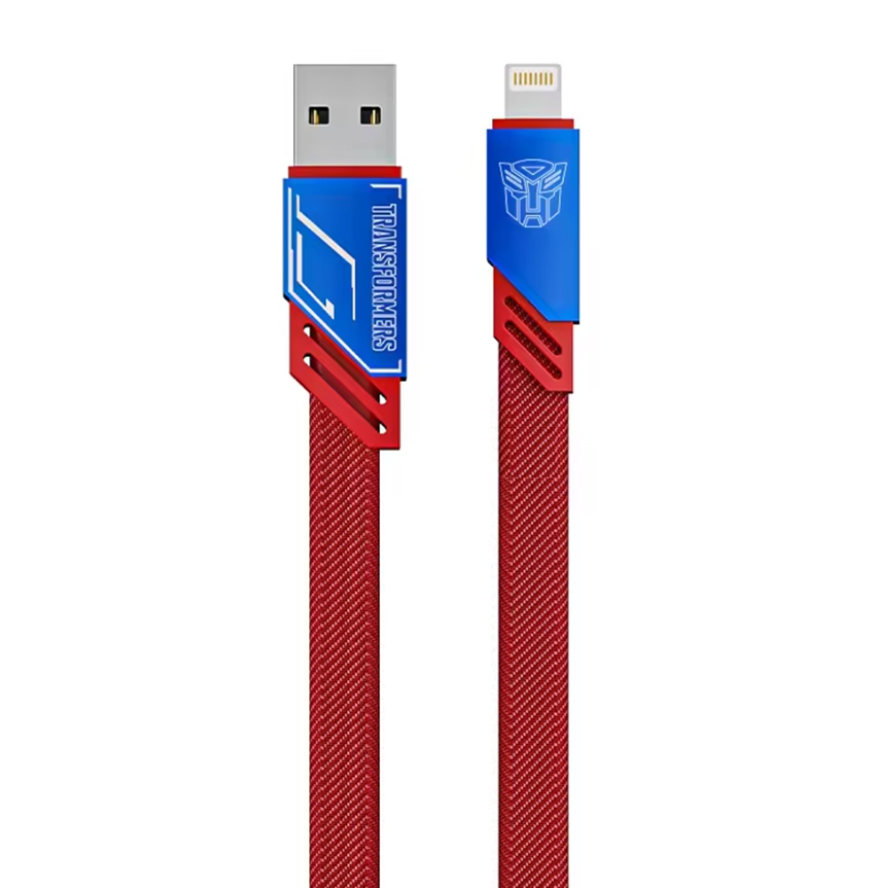 Transformers TF-A10 High Quality Fast Charging USB-A to Lightning Data Cable-Blue