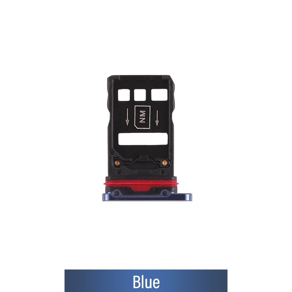 Dual SIM Card Tray for Huawei Mate 20 Pro-Blue