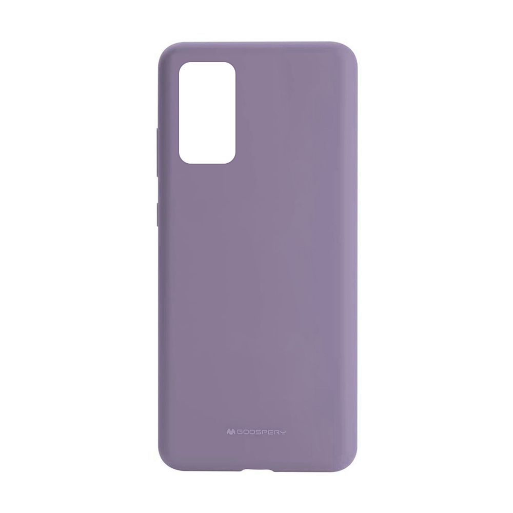 Mercury Silicone Cover Case for Samsung Galaxy S20 Plus-Pink Sand