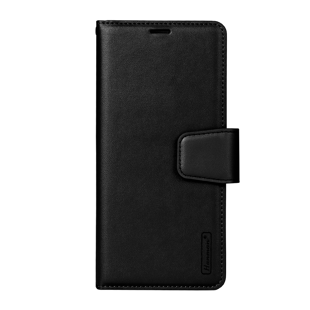 Hanman PU Flip Leather Wallet Case for Samsung Galaxy Z Fold 7-Rose Gold