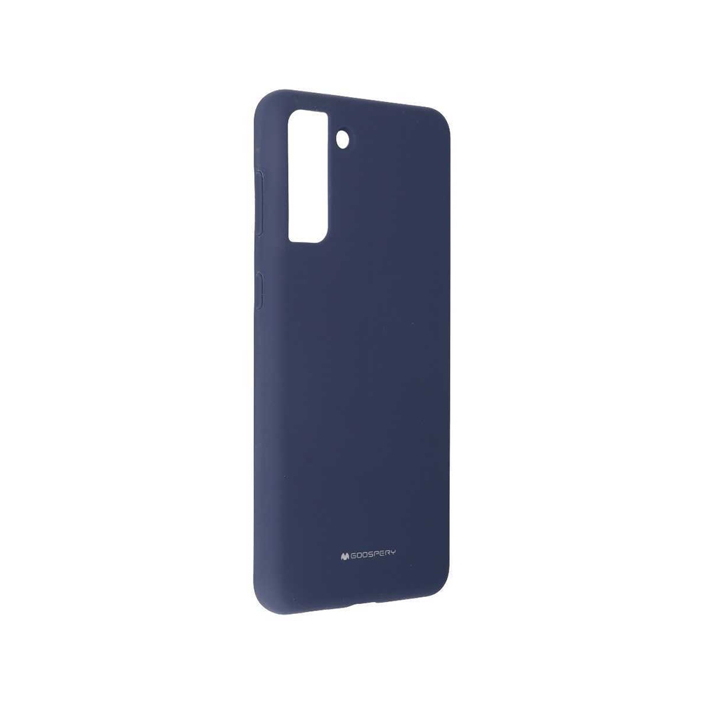 Mercury Silicone Cover Case for Samsung Galaxy S21 Plus-Purple