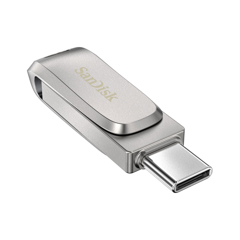 SanDisk 128GB Ultra Dual Luxe Flash Drive (USB Type-C / Type-A) (SDDDC4-128G)
