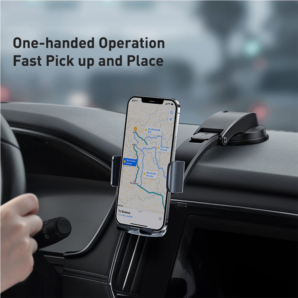 Baseus 2 in 1 Gravity Car Phone Mount Holder For Air Vent and Dashboard