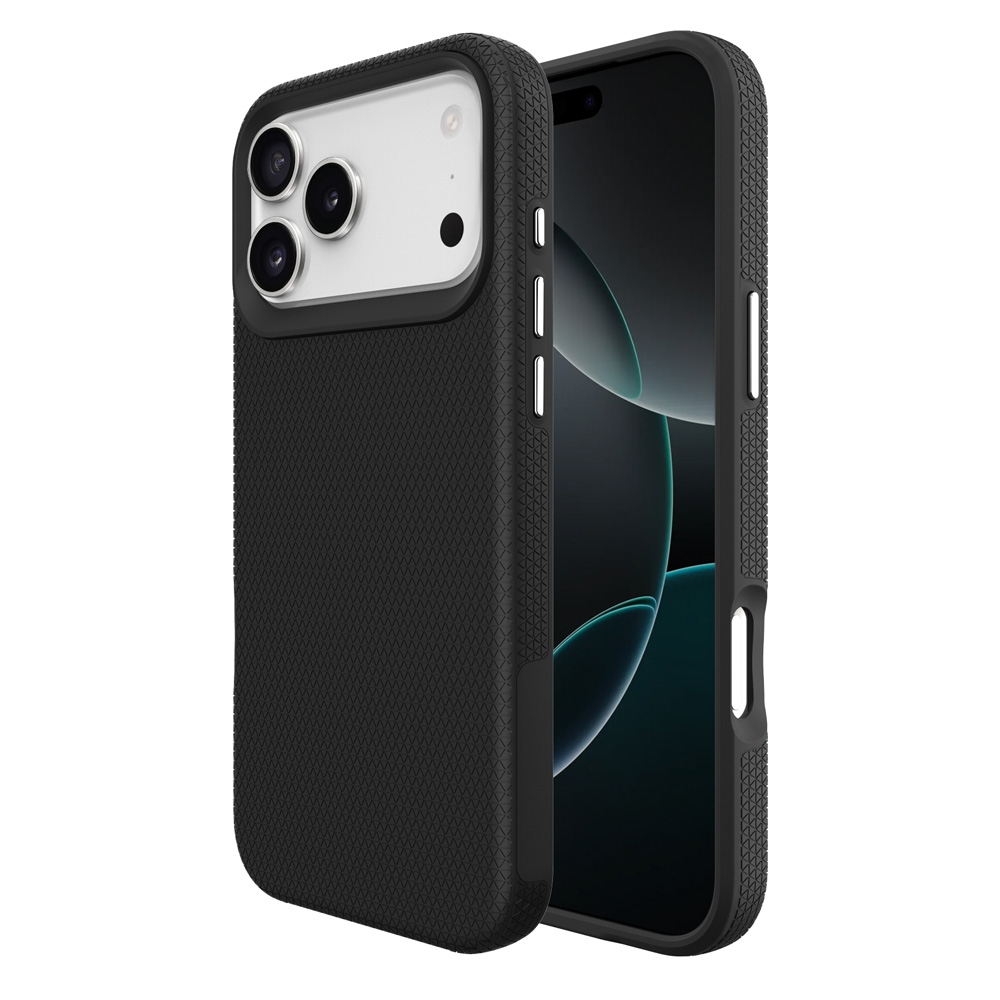 Rhinos Rugged Shockproof Magsafe Cover Case for iPhone 17 Pro-Black