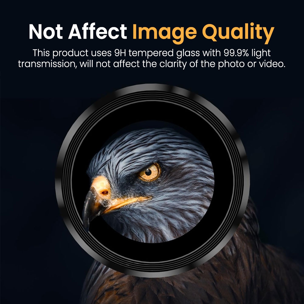 Kinglas Camera Lens Protector for Samsung Galaxy S23 Ultra-Graphite