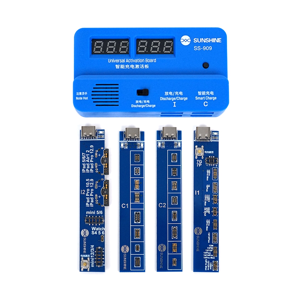 SUNSHINE SS-909 Universal Battery Activation Charging Board For iPhone 7-16 Pro Max / Ipad