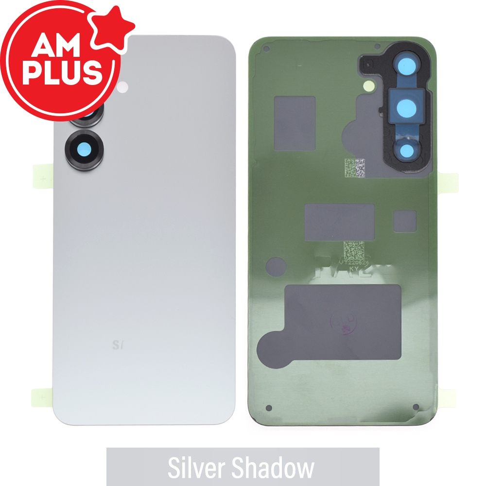 AMPLUS Rear Cover Glass for Samsung Galaxy S25 Plus S936B-Silver Shadow