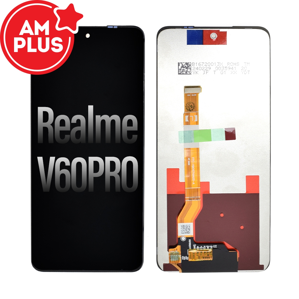 AMPLUS LCD Screen Digitizer Replacement for Realme V60 Pro
