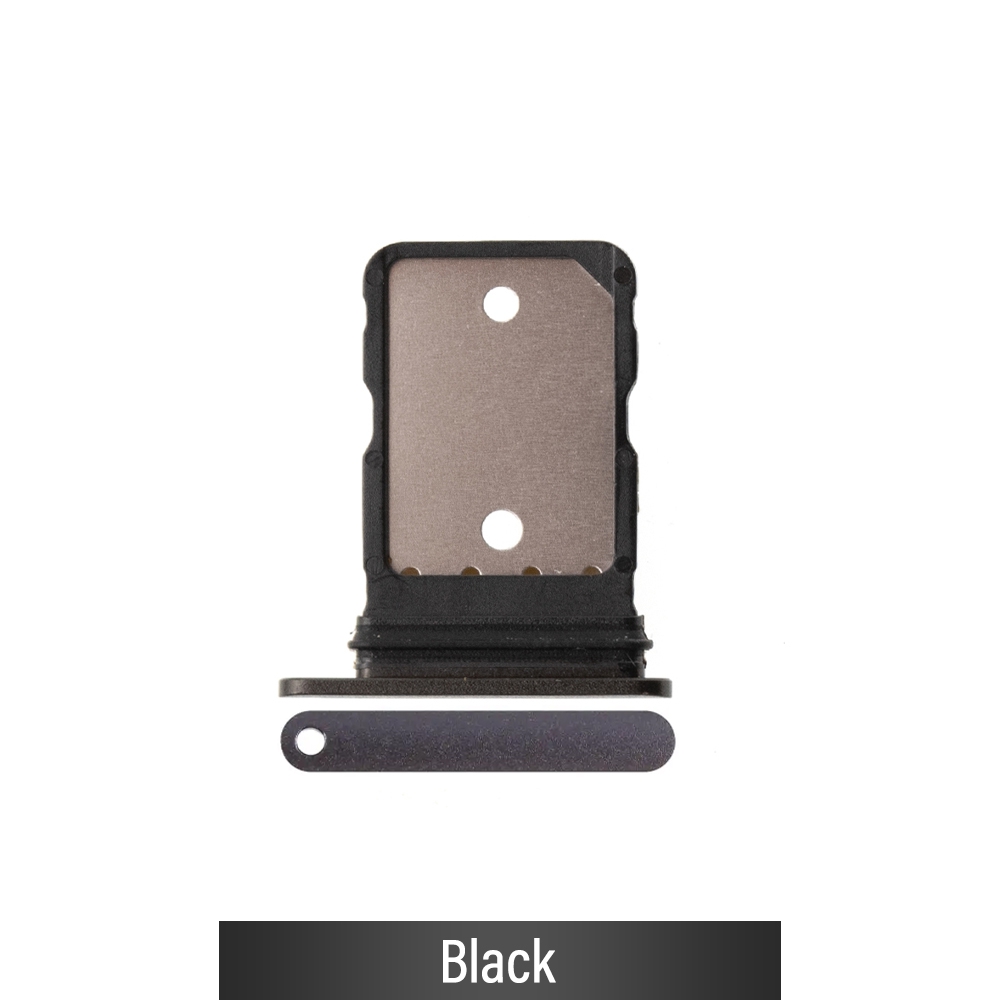 SIM Card Tray for Google Pixel 6a-Black