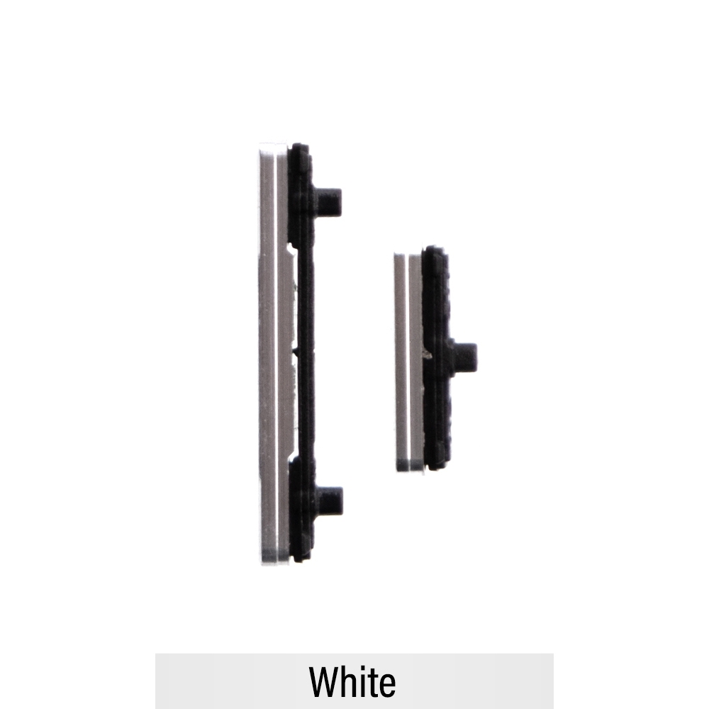 Power & Volume Button Set for Samsung Galaxy S22 Ultra 5G S908B-White