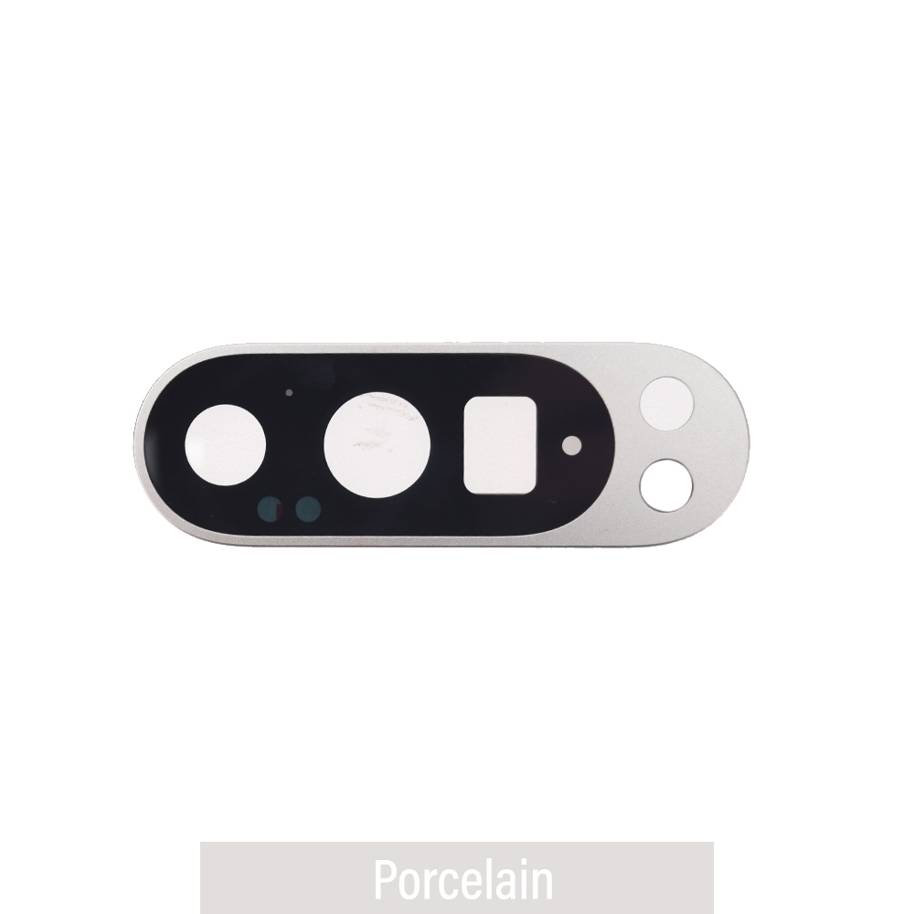 Rear Camera Glass With Frame for Google Pixel 9 Pro - Porcelain