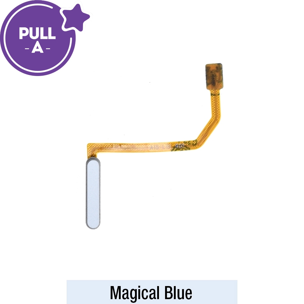 Fingerprint Reader with Flex Cable for Samsung Galaxy A15 A155F (PULL-A)-Magical Blue