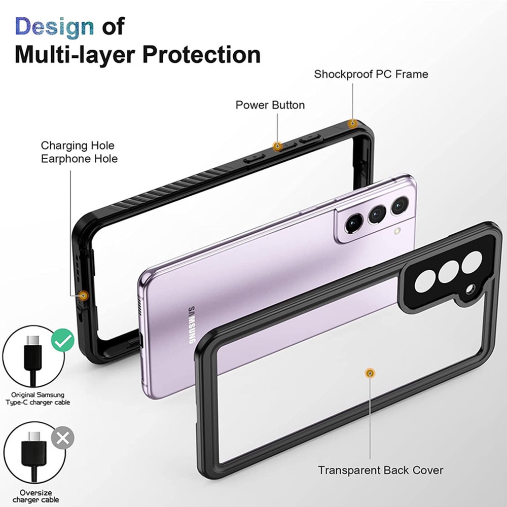 Redpepper Dot+ IP68 Waterproof Case Cover for Samsung Galaxy S21 FE