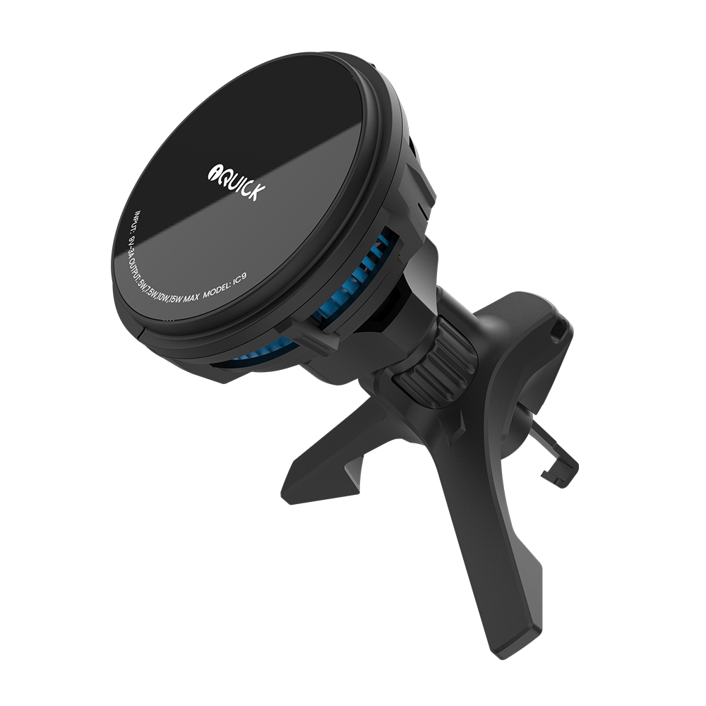 iQuick Magnetic Car Mount Charger with Cooling Semiconductor Radiator IC9 COOLGEAR 15W (IQUICK-C9)