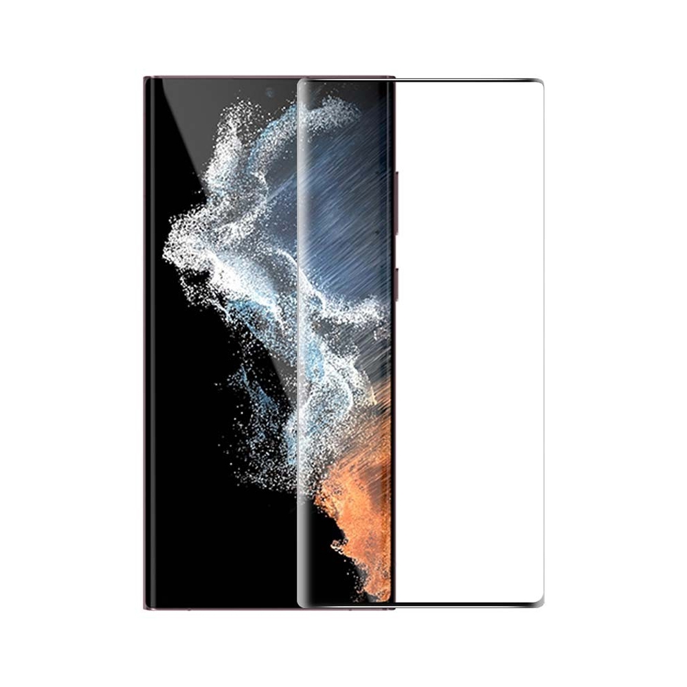 Full Coverage Tempered Glass Screen Protector*Samsung Galaxy S23 Ultra (Edge-Adhesive film)