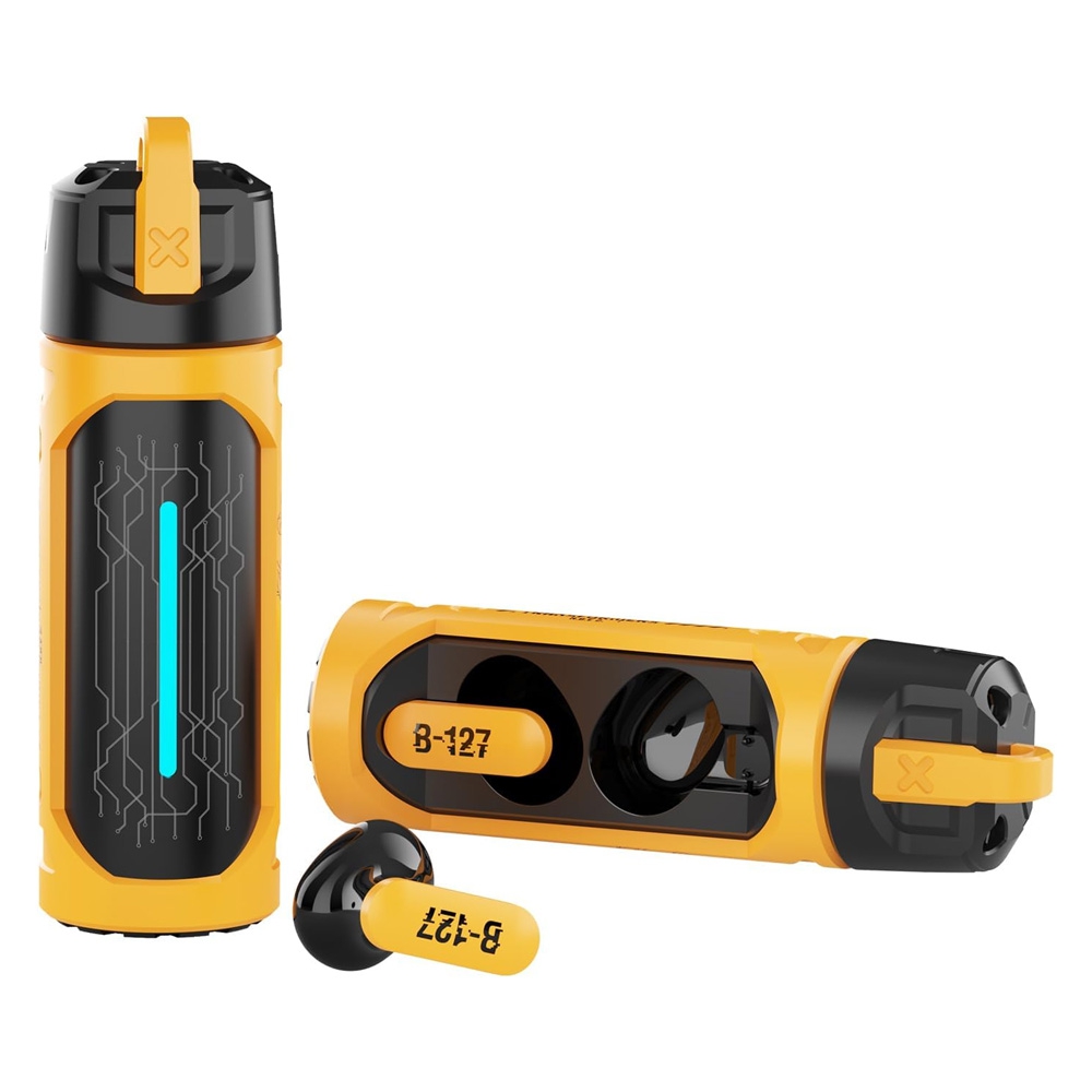 Transformers TF-T11 TWS Low Latency Sport Earphones-Black