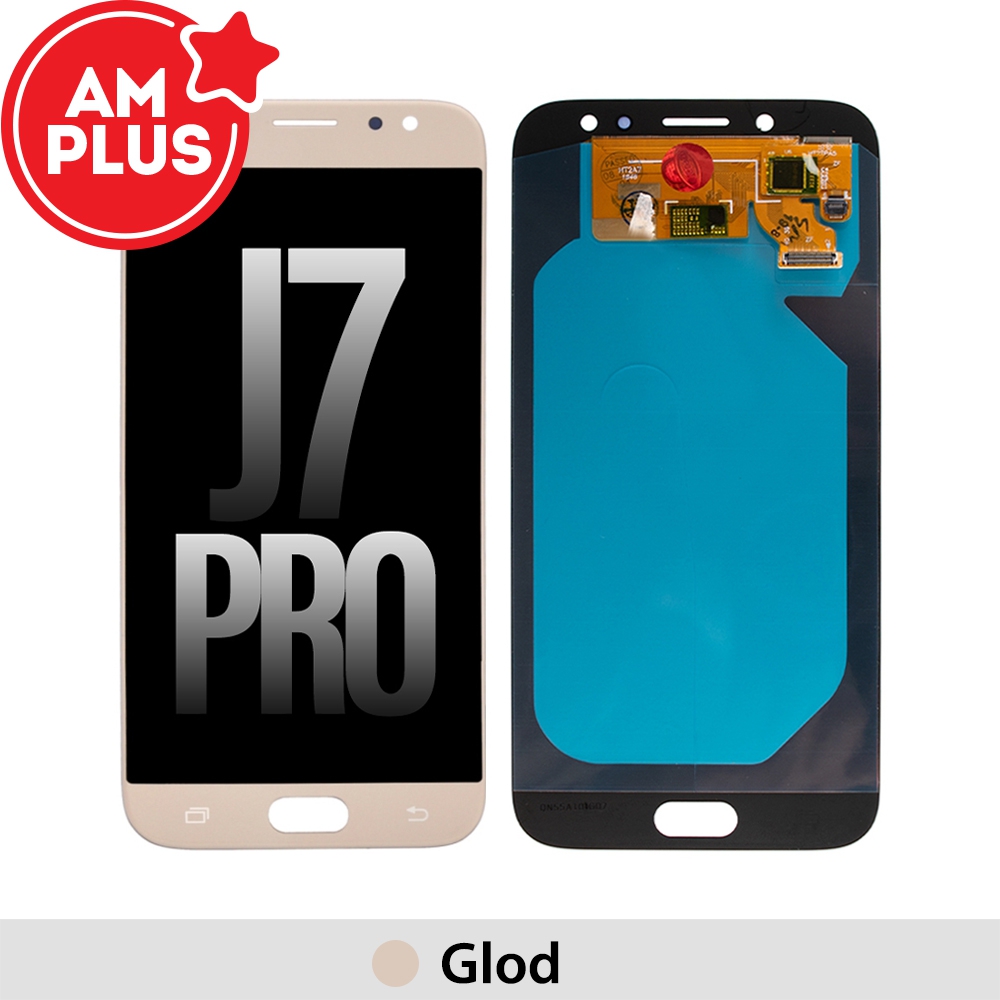 Samsung Galaxy J7 Pro (2017) AMPLUS OLED Screen Replacement Digitizer J730F-Gold