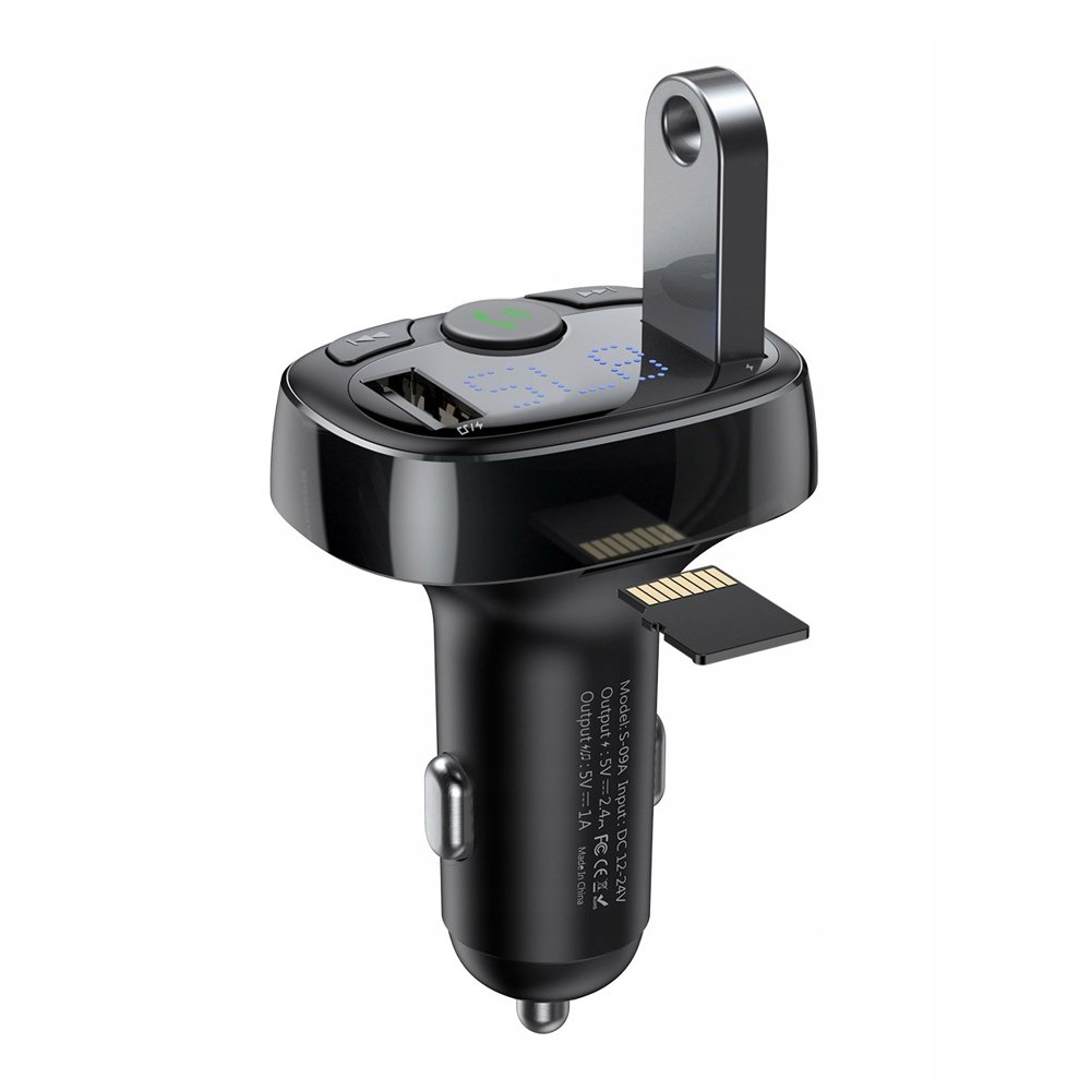 Baseus T Typed S-09A Bluetooth MP3 Car Charger