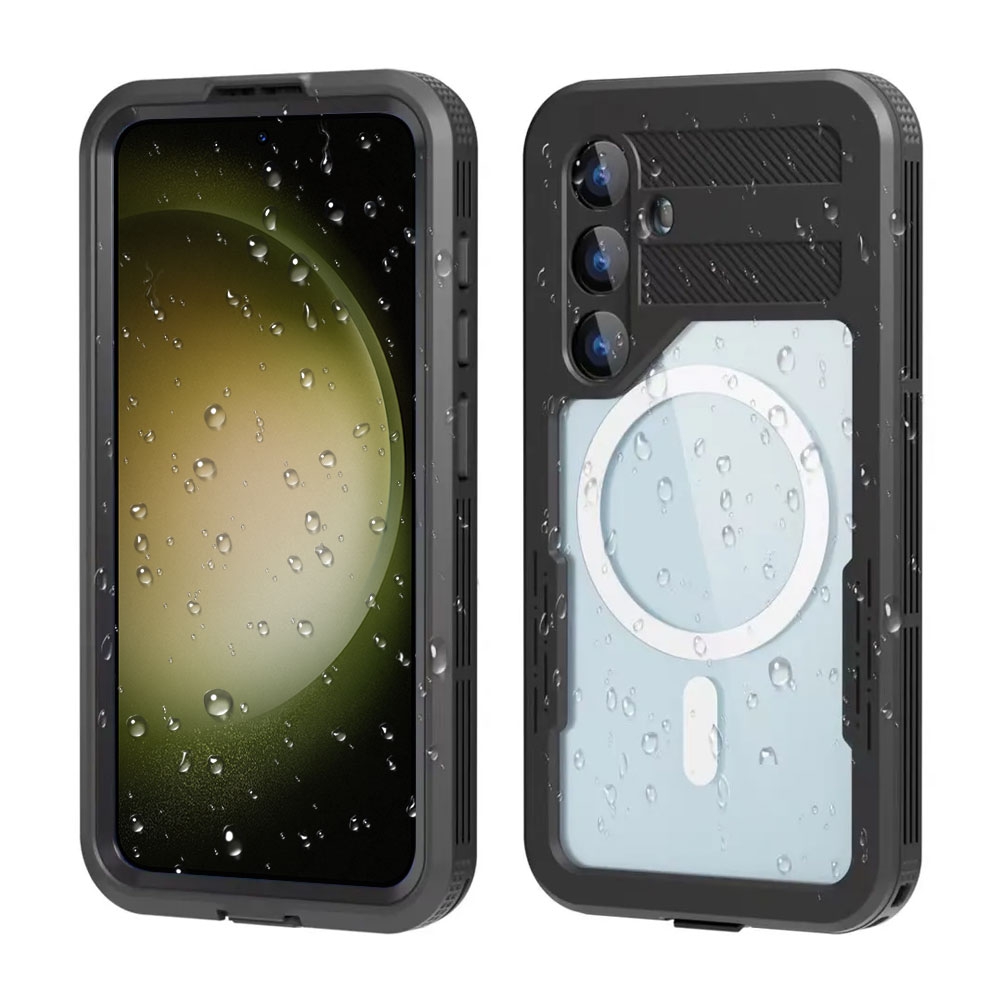 Redpepper Dot+ IP68 Waterproof Case Cover with Magnetic Ring for Samsung Galaxy S25 Plus