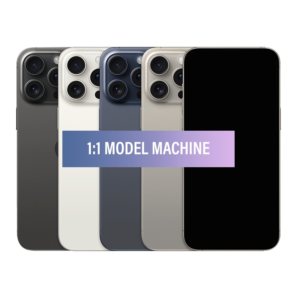1:1 iPhone 15 Pro Mobile Phone Simulation Model Machine-Blue
