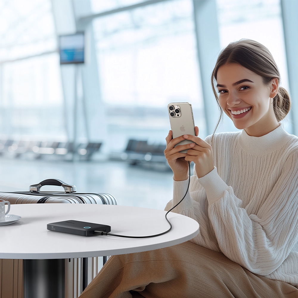 Baseus EnerFill FP11 Power Bank 10000mAh 15W -White