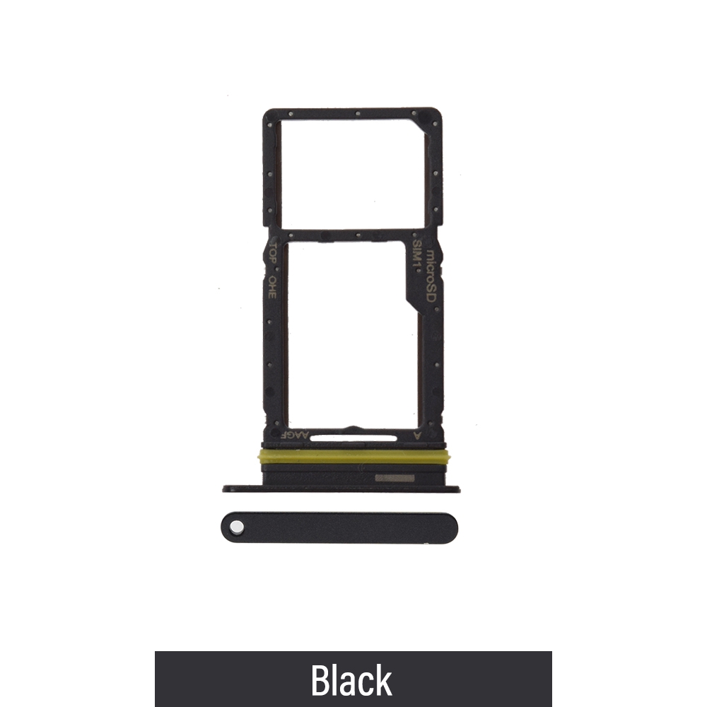 Single SIM Card Tray for Samsung Galaxy A17 4G A175F / A17 5G A176B-Black