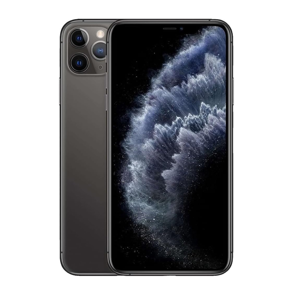 Apple Refurbished Fully Functional iPhone 11 Pro Max 64GB 100% New Battery - Grade A (As New)-Silver