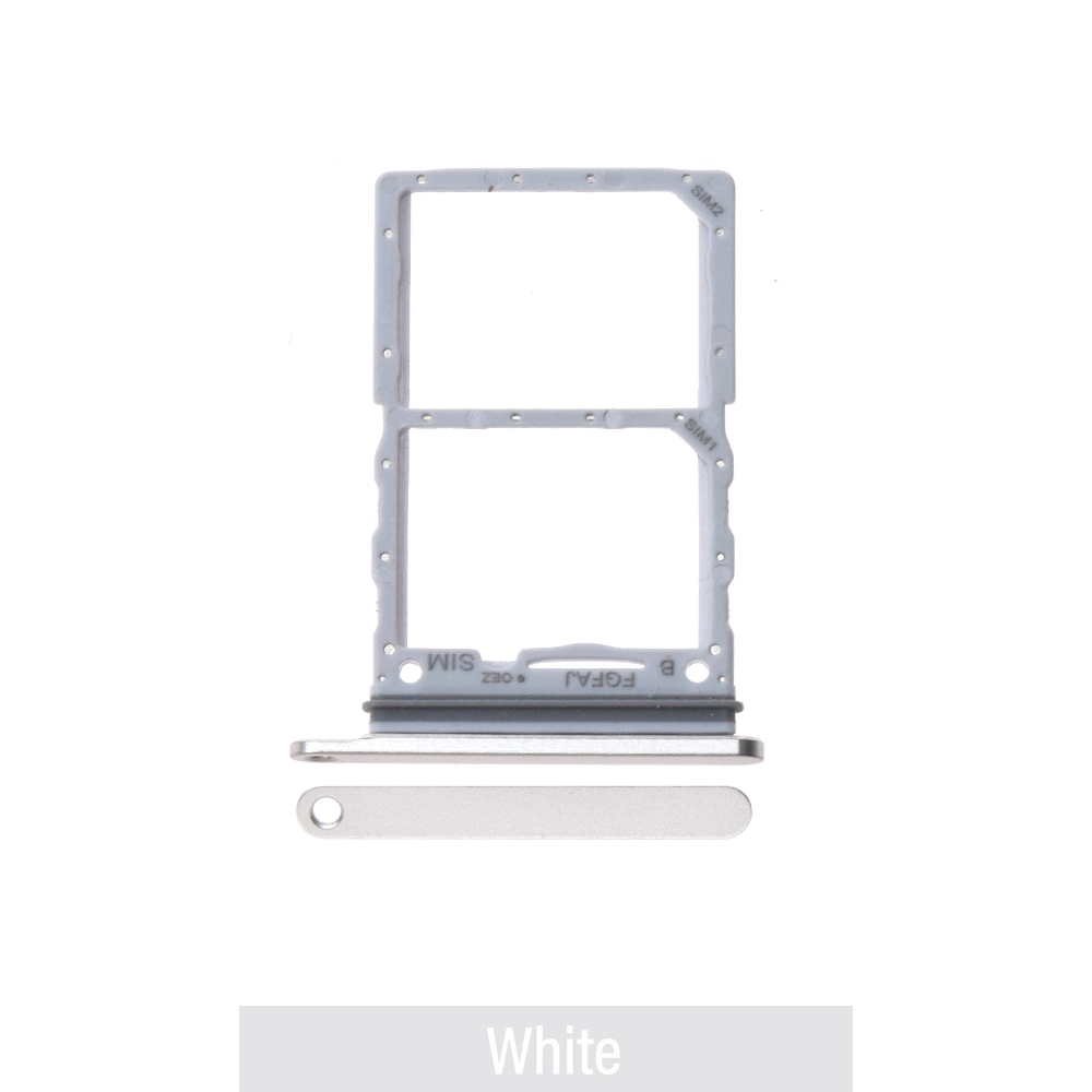 Dual SIM Card Tray for Samsung Galaxy Z Flip7 FE F761B-White