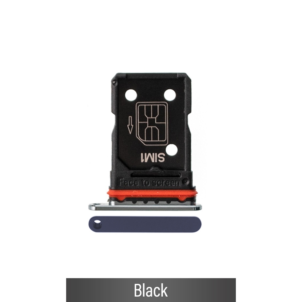 Dual SIM Card Tray for OPPO Find X3-Black