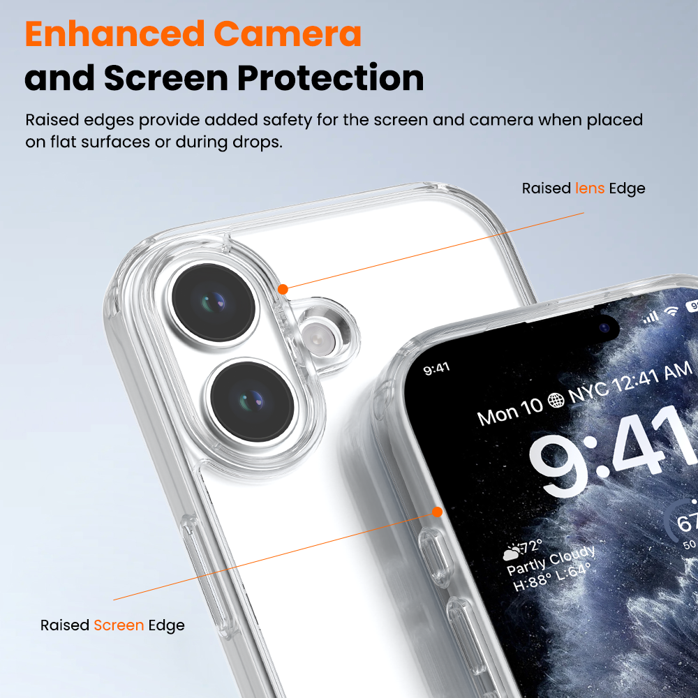 iPhone 16 Pro REDEFINE Ice-transparent Anti-fall Case Cover 