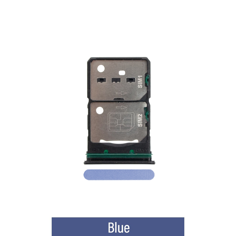 Dual SIM Card Tray for OPPO Find X5 Lite -Blue