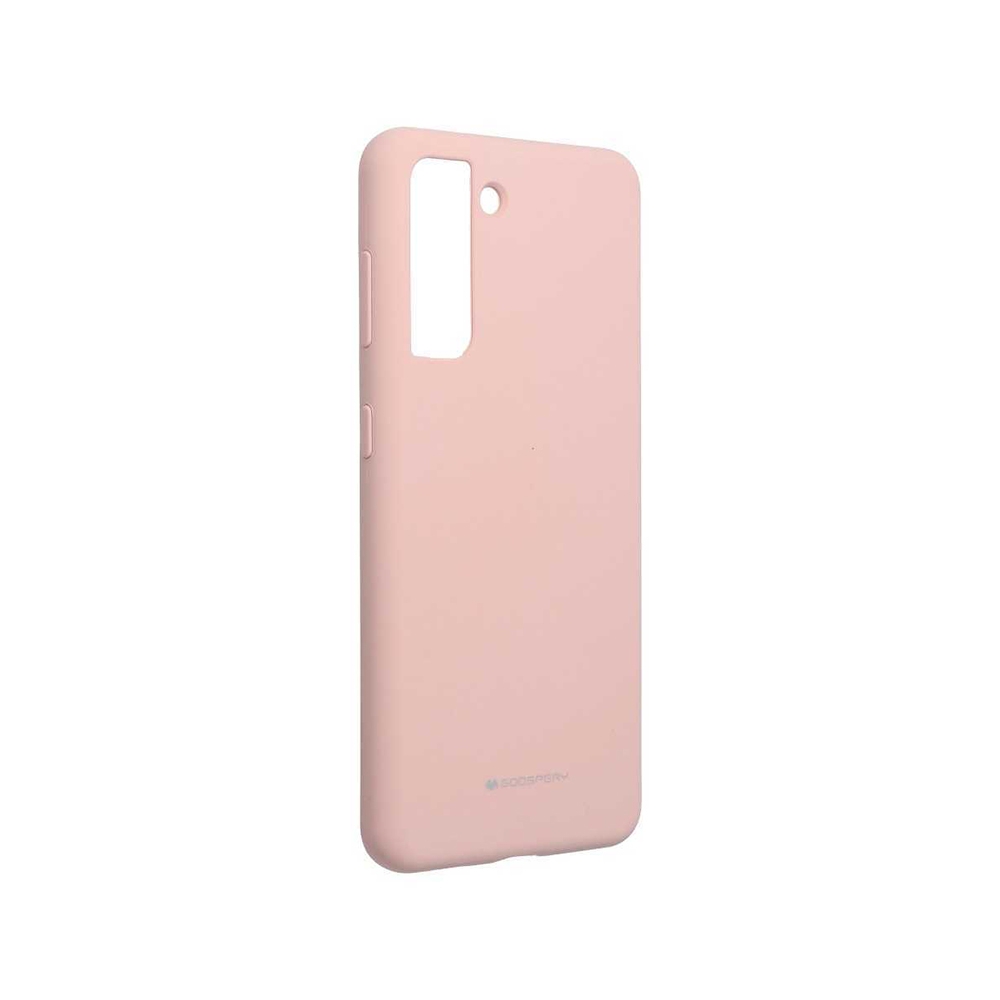 Mercury Silicone Cover Case for Samsung Galaxy S21 Plus-Purple