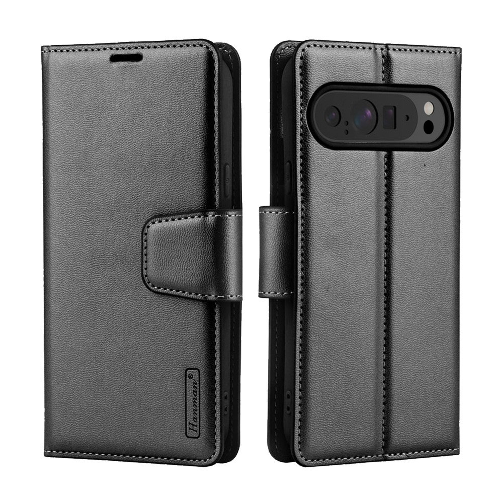 Hanman PU Flip Leather Wallet Case*Google Pixel 10 Pro XL-Rose Gold