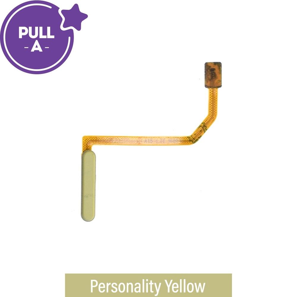 Fingerprint Reader with Flex Cable for Samsung Galaxy A15 A155F (PULL-A)-Personality Yellow
