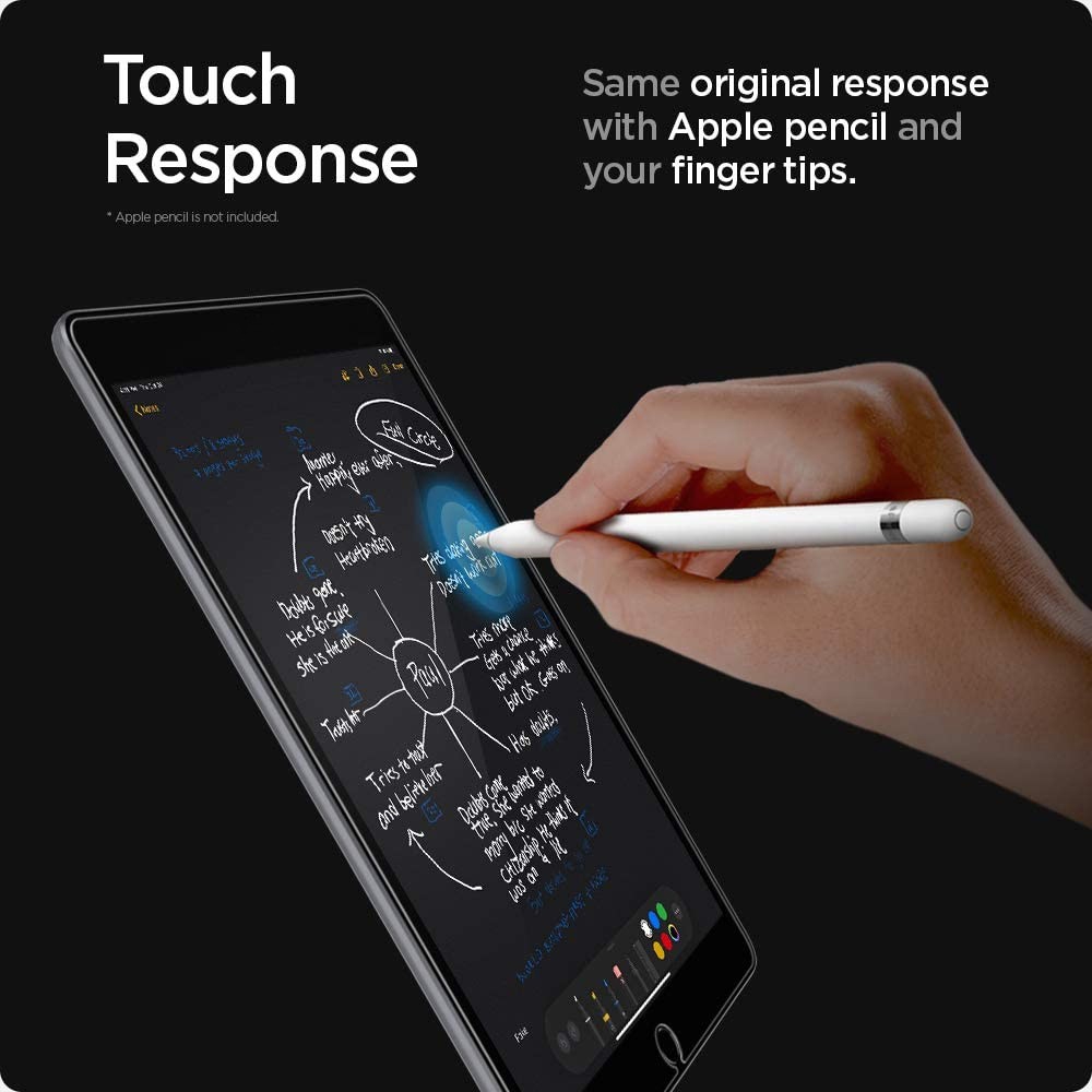 Kinglas Tempered Glass Screen Protector For iPad 10.2 (2019) / 10.2 (2020) / 10.2 (2021) / Air (2019) / Pro 10.5 (2017)