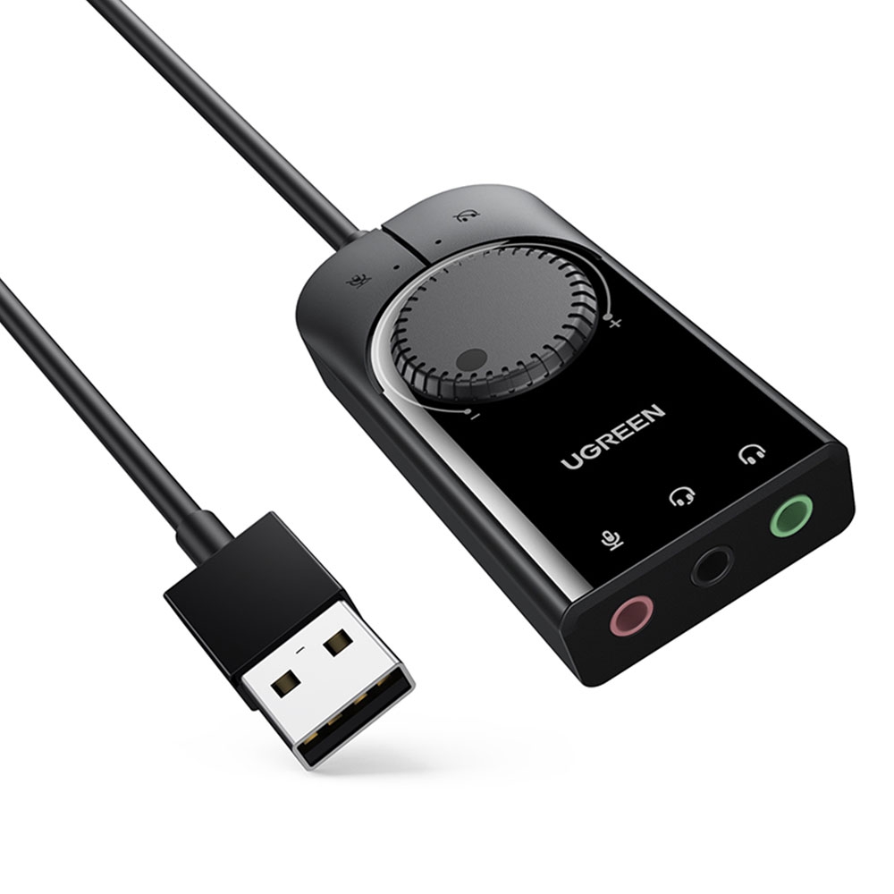 UGREEN CM129 USB External Stereo Sound Adapter 15cm