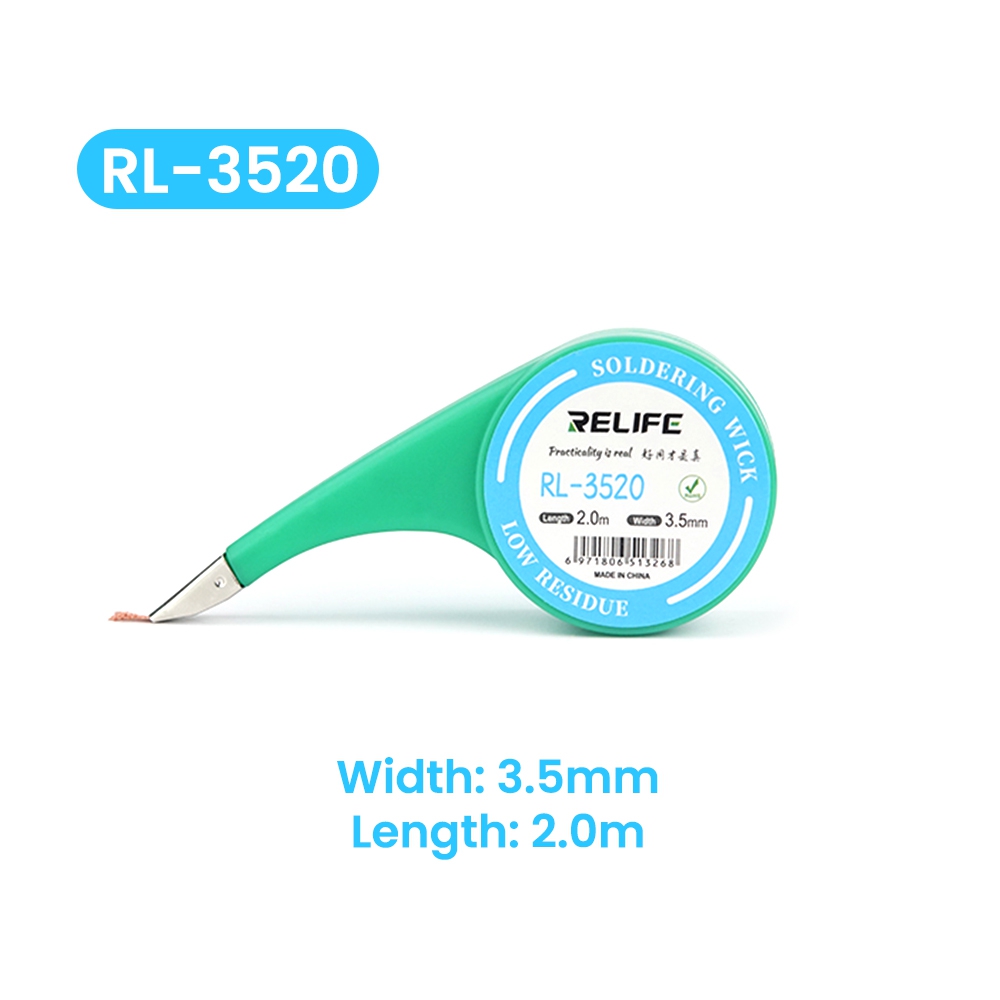 RELIFE RL-3520 Soldering Wick Width 3.5mm